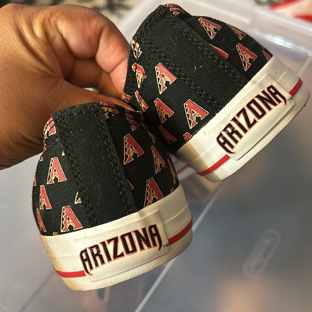New Arizona Diamondbacks Canvas Shoes - Picture 6 of 9